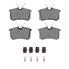1552-0340-02 5000 Advanced Low-Metallic Brake Pads & Hardware Kit, 1997-2006 Audi/Volkswagen, Position: Rear - image 1