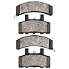 1552-0369-00 5000 Advanced Semi-Metallic Brake Pads, 1988-2002 Multiple Makes/Models, Position: Front - image 1