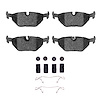 5000 Advanced Semi-Metallic Brake Pads & Hardware Kit, Multiple Makes/Models - image 1