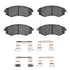 5000 Advanced Low-Metallic Brake Pads & Hardware Kit, Multiple Makes/Models - image 1