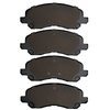 1552-0866-00 5000 Advanced Semi-Metallic Brake Pads, 2007-2016 Mopar, Position: Front - image 2