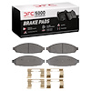 1552-0931-01 5000 Advanced Semi-Metallic Brake Pads & Hardware Kit, 2003-2011 Ford/Lincoln/Mercury/Mazda, Position: Front - image 1