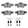 1552-0986-01 5000 Advanced Low-Metallic Brake Pads & Hardware Kit, 2002-2017 Mercedes-Benz, Position: Rear - image 2
