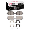 1552-1028-01 5000 Advanced Ceramic Brake Pads & Hardware Kit, 2004-2012 GM, Position: Front - image 1