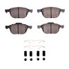 1552-1044-01 5000 Advanced Low-Metallic Brake Pads & Hardware Kit, 2004-2018 Multiple Makes/Models, Position: Front - image 2