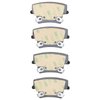 1552-1057-00 5000 Advanced Semi-Metallic Brake Pads, 2005-2018 Mopar, Position: Rear - image 2
