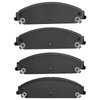 1552-1058-00 5000 Advanced Semi-Metallic Brake Pads, 2005-2020 Mopar, Position: Front - image 2