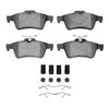 1552-1095-01 5000 Advanced Low-Metallic Brake Pads & Hardware Kit, 2003-2015 Multiple Makes/Models, Position: Rear - image 2