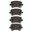 1552-1108-00 5000 Advanced Low-Metallic Brake Pads, 2005-2021 Audi/Volkswagen, Position: Rear - image 2