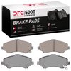 1552-1273-00 5000 Advanced Semi-Metallic Brake Pads, 2008-2012 Mopar, Position: Front - image 4