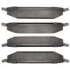 1552-1386-00 5000 Advanced Ceramic Brake Pads, 2012-2017 Audi/Volkswagen, Position: Rear - image 3