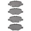 1552-1612-00 5000 Advanced Semi-Metallic Brake Pads, 2013-2019 Ford/Lincoln/Mercury/Mazda, Position: Rear - image 2