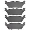 1552-1790-00 5000 Advanced Semi-Metallic Brake Pads, 2018-2020 Ford/Lincoln/Mercury/Mazda, Position: Rear - image 2