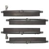 1552-1793-00 5000 Advanced Semi-Metallic Brake Pads, Fits Select Ford/Lincoln/Mercury/Mazda, Position: Rear - image 3