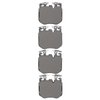 1552-1868-00 5000 Advanced Low-Metallic Brake Pads, Fits Select Multiple Makes/Models, Position: Front - image 2