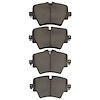 1552-1892-00 5000 Advanced Low-Metallic Brake Pads, Fits Select Multiple Makes/Models, Position: Front
