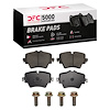 1552-1892-01 5000 Advanced Low-Metallic Brake Pads & Hardware Kit, Fits Select Multiple Makes/Models, Position: Front