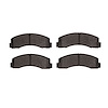 1552-2087-00 5000 Advanced Semi-Metallic Brake Pads, 2018-2020 Ford/Lincoln/Mercury/Mazda, Position: Front - image 1