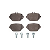 1552-2193-01 5000 Advanced Low-Metallic Brake Pads & Hardware Kit, Fits Select Mercedes-Benz, Position: Rear