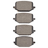 1552-2231-00 5000 Advanced Low-Metallic Brake Pads, Fits Select Ford/Lincoln/Mercury/Mazda, Position: Rear - image 1