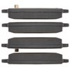 1552-2231-00 5000 Advanced Low-Metallic Brake Pads, Fits Select Ford/Lincoln/Mercury/Mazda, Position: Rear - image 3