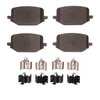 1552-2231-01 5000 Advanced Low-Metallic Brake Pads & Hardware Kit, Fits Select Ford/Lincoln/Mercury/Mazda, Position: Rear - image 2