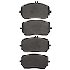 1552-2237-00 5000 Advanced Low-Metallic Brake Pads, Fits Select Mercedes-Benz, Position: Front