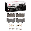 1552-2312-01 5000 Advanced Low-Metallic Brake Pads & Hardware Kit, Fits Select GM, Position: Front - image 1