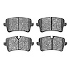 1553-1547-00 5000 Advanced Low-Metallic Brake Pads, 2019-2021 Porsche, Position: Rear - image 1