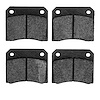1600-0009-00 5000 Euro Ceramic Brake Pads, 1958-1993 Multiple Makes/Models, Position: Front,Rear