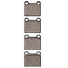 1600-0031-00 5000 Euro Ceramic Brake Pads, 1961-2004 Multiple Makes/Models, Position: Rear,Front