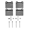 1600-0031-04 5000 Euro Ceramic Brake Pads & Hardware Kit, 1975-2004 Volvo, Position: Rear - image 1