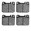 1600-0145-00 5000 Euro Ceramic Brake Pads, 1972-1979 Mercedes-Benz, Position: Front - image 1