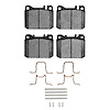 1600-0145-14 5000 Euro Ceramic Brake Pads & Hardware Kit, 1979-1985 Mercedes-Benz, Position: Front - image 1