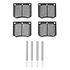 1600-0330-01 5000 Euro Ceramic Brake Pads & Hardware Kit, 1972-1972 Triumph, Position: Front