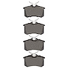 1600-0340-00 5000 Euro Ceramic Brake Pads, 1985-2020 Multiple Makes/Models, Position: Rear