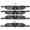 1600-0396-00 5000 Euro Ceramic Brake Pads, 1987-2002 BMW, Position: Rear - image 3