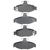1600-0413-00 5000 Euro Ceramic Brake Pads, 1985-1997 GM, Position: Rear - image 2