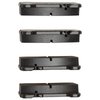 1600-0424-00 5000 Euro Ceramic Brake Pads, 1986-1989 Mercedes-Benz, Position: Front - image 3