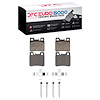 1600-0495-02 5000 Euro Ceramic Brake Pads & Hardware Kit, 1987-2000 Mercedes-Benz, Position: Rear - image 1