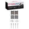 1600-0603-03 5000 Euro Ceramic Brake Pads & Hardware Kit, 1994-2000 Mercedes-Benz, Position: Rear - image 1