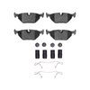 1600-0692-03 5000 Euro Ceramic Brake Pads & Hardware Kit, 1999-2010 GM, Position: Rear - image 1