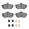 1600-0696-01 5000 Euro Ceramic Brake Pads & Hardware Kit, 1984-2002 Audi/Volkswagen, Position: Front - image 1