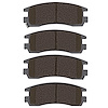 1600-0698-00 5000 Euro Ceramic Brake Pads, 1995-2010 Multiple Makes/Models, Position: Front,Rear
