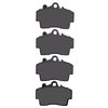 1600-0737-00 5000 Euro Ceramic Brake Pads, 1997-2008 Porsche, Position: Front - image 2