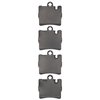 1600-0848-00 5000 Euro Ceramic Brake Pads, 2000-2003 Mercedes-Benz, Position: Rear - image 2
