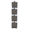 1600-0876-00 5000 Euro Ceramic Brake Pads, 1996-2011 Mercedes-Benz, Position: Rear - image 2