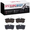 1600-0886-00 5000 Euro Ceramic Brake Pads, 2001-2019 Ford/Lincoln/Mercury/Mazda, Position: Rear - image 4