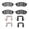 1600-0888-02 5000 Euro Ceramic Brake Pads & Hardware Kit, 2005-2014 Infiniti/Nissan, Position: Front - image 2