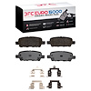 1600-0905-02 5000 Euro Ceramic Brake Pads & Hardware Kit, 2008-2013 Infiniti/Nissan, Position: Rear - image 1